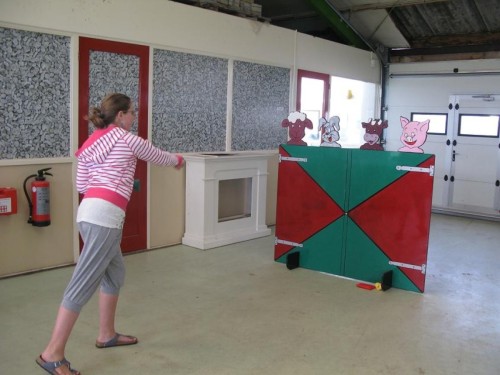 Koppengooien boerderijdieren